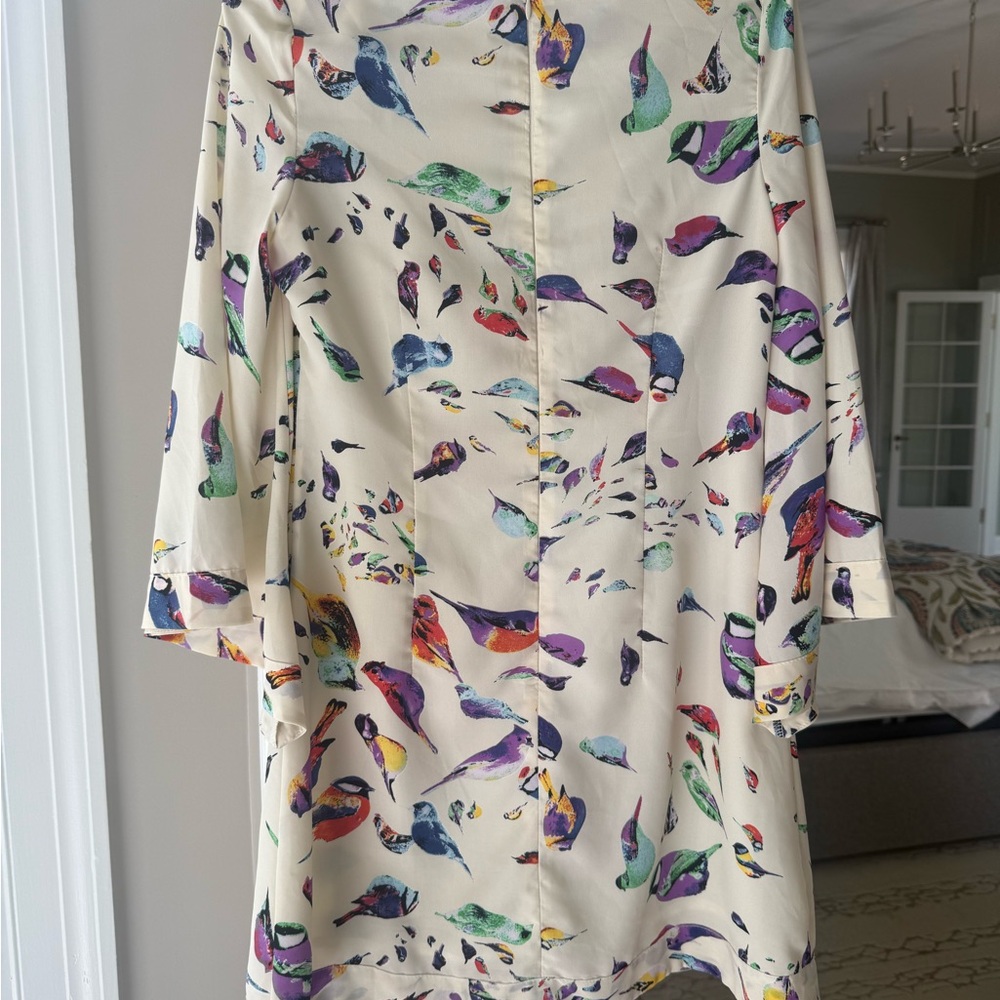 Purple and Blue Dolman Sleeve Sundress